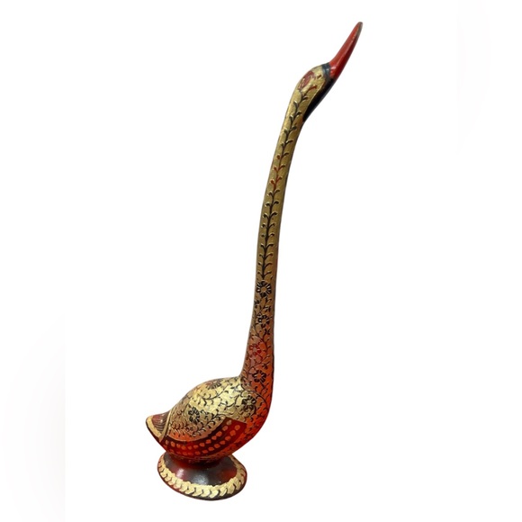 Brass Duck Pair Statue in Gold Color 5.3 lbs - Picture 7 of 13